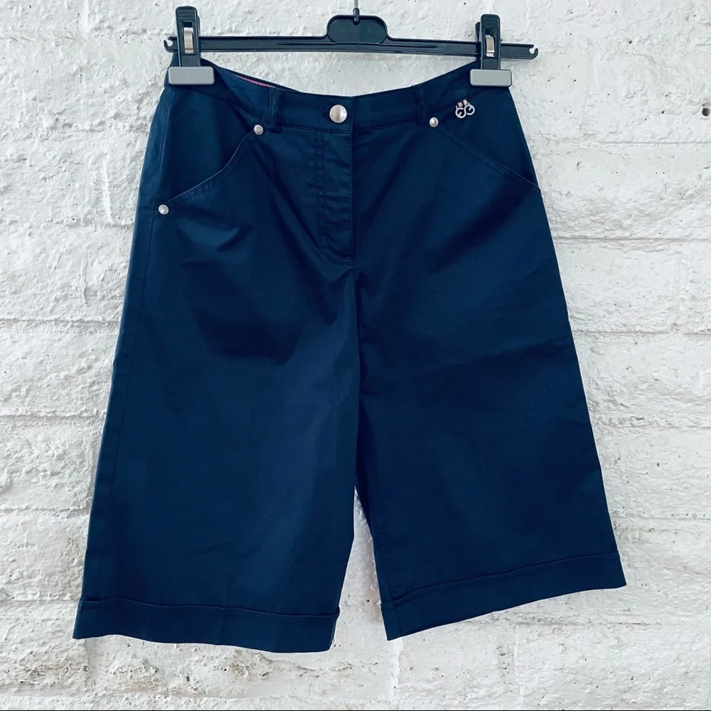 ESCADA SHORTS BERMUDA BLUE SIZE 32